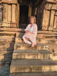 Patricia in white India