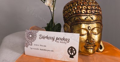 Dárkový poukaz na tantrickou masáž